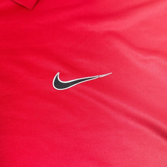 Nike Tiger Woods Collection Golf Polo Shirt Men’s Size XL Pink‎ Breathable Snap - Picture 4 of 10